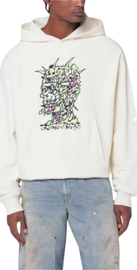 Brain Dead Herre Gensere & Hettegensere Beige M,