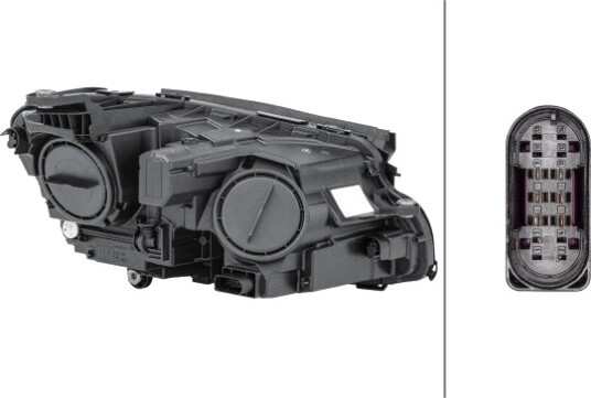 HELLA 1LG 012 076-071 Frontlykter