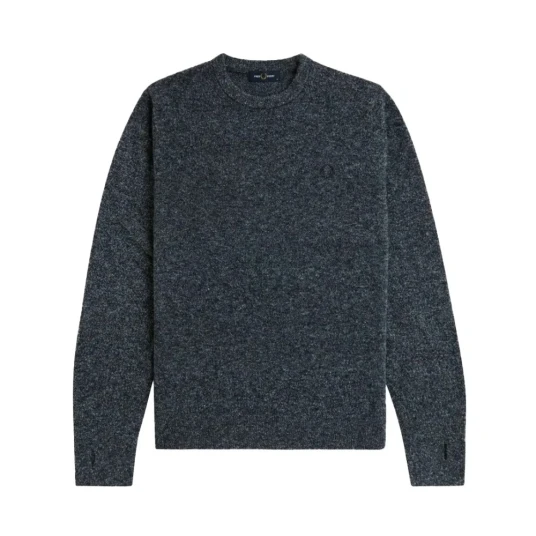 Fred Perry Herre Strikkevarer Blå M Fred Perry Herre Strikkevarer Blå M