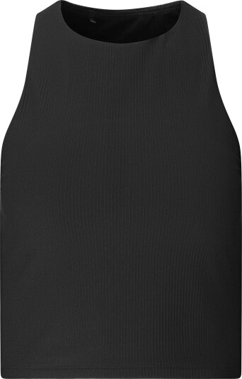 Athlecia Colbie W Rib Top   Black   38