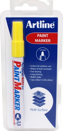 Marker Artline 400Xf Paint Gul