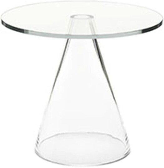 Massproductions - Sander Table Sa-01 Sidebord Chris Martin Gjennomsiktig Glass