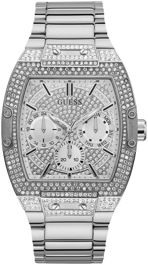 Guess Herreklokke GW0094G1 Sølvfarget/Stål Guess Herreklokke GW0094G1 Sølvfarget/Stål