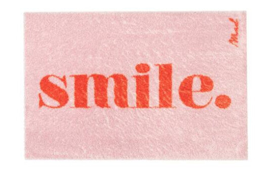 MADABOUTMATS Dørmatte Smile Touch Perla 50x75cm