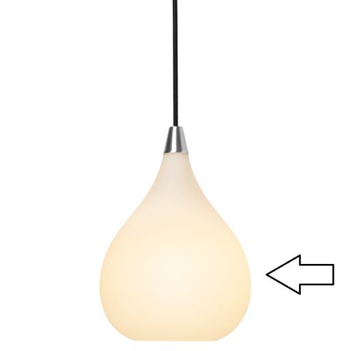 Halo Design reservedel: Glass til Drops pendler, Ø38 cm
