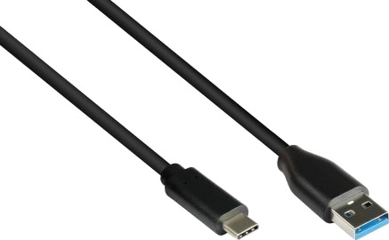 Alcasa 2831-Ac010s 1 M Usb A Usb C Usb 3.2 Gen 2 3.1 Gen 2 10 Gbit/Sek. Sort