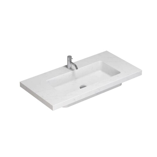 Dansani Calidris Unique Silestone Måltilpasset Eternal Statuario 100cm