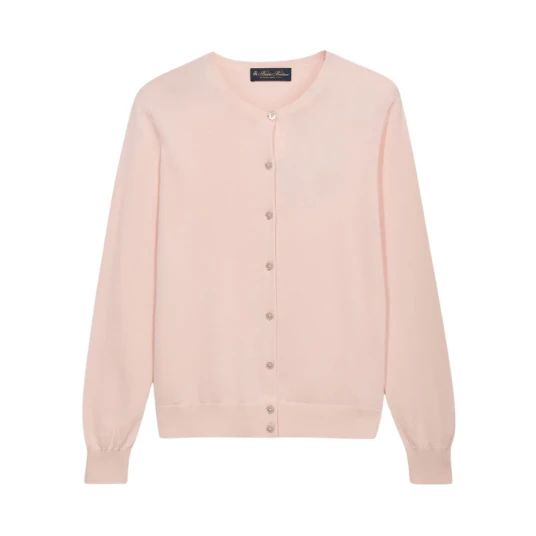 Brooks Brothers Dame Strikkevarer Rosa S, Brooks Brothers Dame Strikkevarer Rosa S,