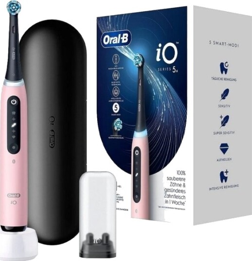 Oral-B iO5 Rosa Elektrisk Tannbørste for Voksne Oral-B iO5 Rosa Elektrisk Tannbørste for Voksne