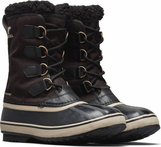 Sorel Men's 1964 Pac Nylon Boot Wp Black/Ancient Fossil Black, Ancient Fossil 42.5