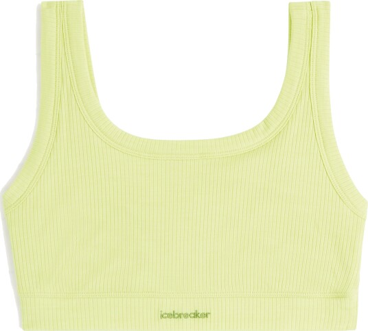 Icebreaker Women"s Merino Rib Lotus Bra Citrine XS