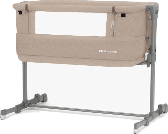 Kinderkraft Nestee Grow 2 Reiseseng Beige Wood