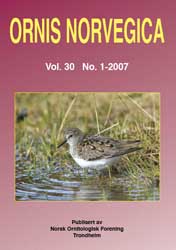 Norsk Ornitologisk Forening Ornis Norvegica   2007 1
