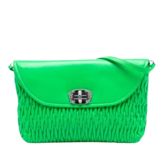 Miu Miu Pre-owned Dame Pre-owned Grønn