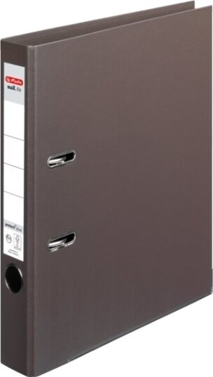 Herlitz Max.File A4 Oppbevaring Polypropylen Pp Brun Jekk 1 Stykker