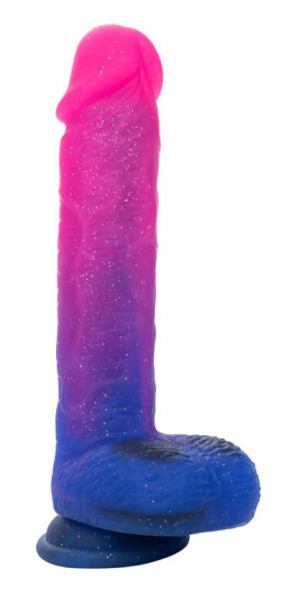 Other Brand Naughty Bits Ombre Hombre Vibrerende Dildo (22 cm) 14730
