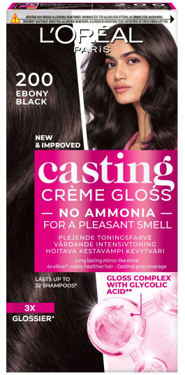 L'Oréal Paris Casting Crème Gloss 200 Ebony Black