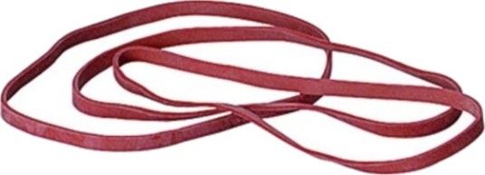 Head Gummistrikk Naturkautsjuk Bredde 4 Mm Ø 15 Cm Rød 1000 G Pose