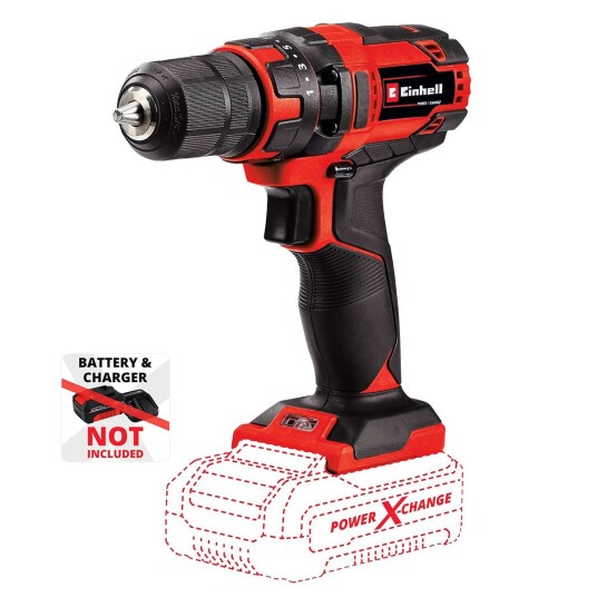 Einhell TC CD 18/35 Li Drill 18V Uten batteri Einhell TC CD 18/35 Li Drill 18V Uten batteri