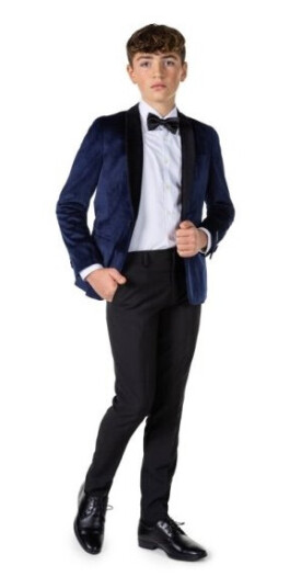 Boland Traciks Opposuits Marineblå Blazer, Teen ODTB-1002-10Y