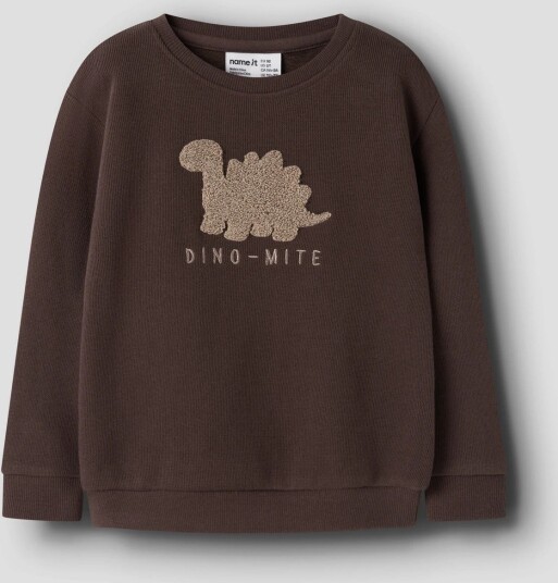 Name It Nmmobear Nreg Sweat Unb Noos Brown 110