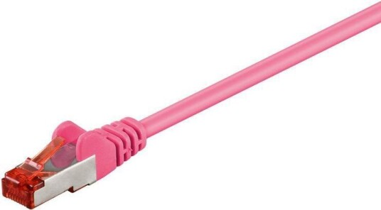MICROCONNECT S/FTP CAT6 10m Pink LSZH