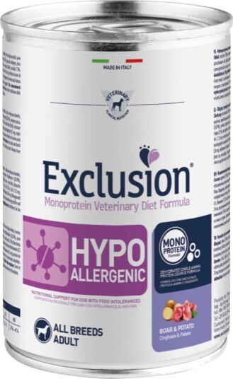 Exclusion Diett 12 X 400 G Villsvin Og Potet