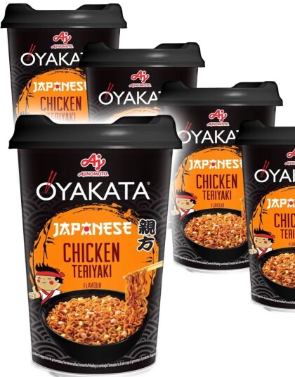 8 stk Aj Oyakata Japanese Chicken Teriyaki Cup   Hel Eske 768 gram Japan