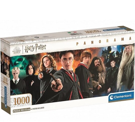 Clementoni puslespill 1000 brikker Harry Potter Panorama Clementoni puslespill 1000 brikker Harry Potter Panorama