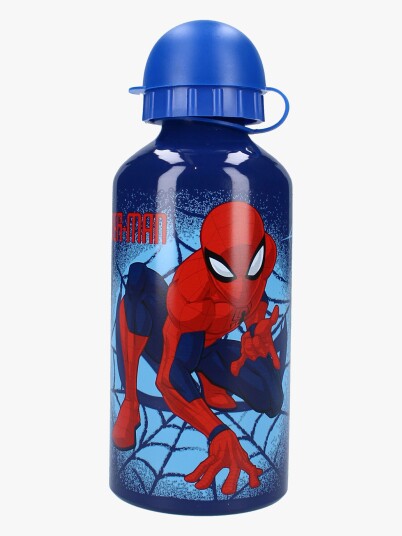 Marvel Spider Man Aluminium Vannflaske 500ml Let's Eat Marvel Spider Man Aluminium Vannflaske 500ml Let's Eat