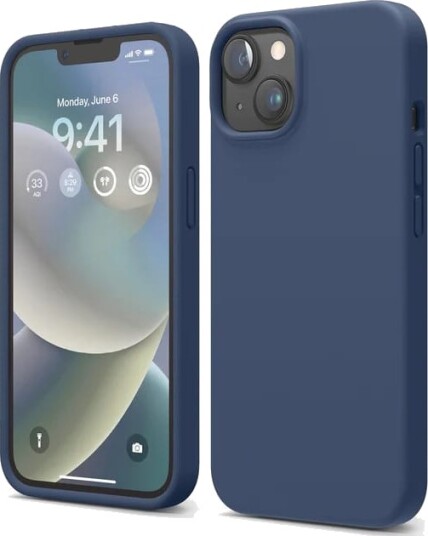 Elago silikondeksel (iPhone 14 Plus) Mørkeblå