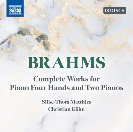 SilkeThora Matthies, Christian Kohn, Johannes Brahms Brahms: Complete Works For Piano FourHands & Two Pianos CD