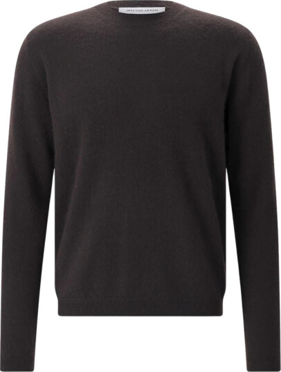 Iris Von Arnim Herre Strikkevarer Brun 2XL,