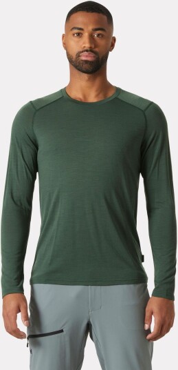 Helly Hansen HH Durawool Crew Langermet Genser Herre Grønn S