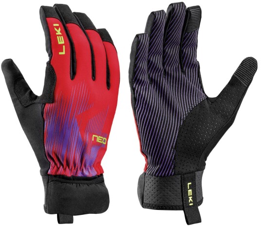 Leki Neotrail Storm Red-violet-neonyellow 8.0