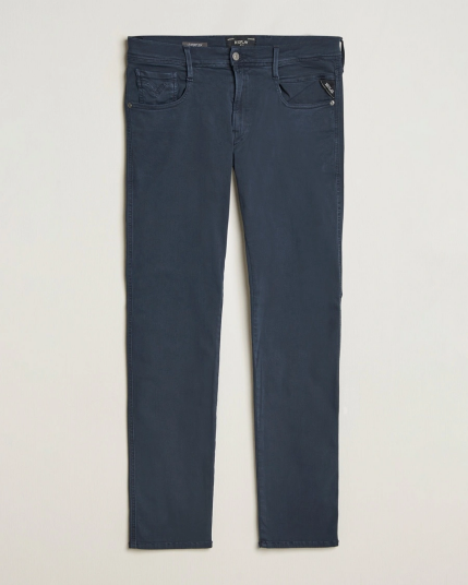 Replay Anbass Hyperflex X.Lite 5-Pocket Pants Navy Replay Anbass Hyperflex X.Lite 5-Pocket Pants Navy