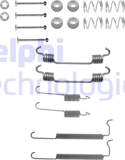 Tilbehørsett bremsesko DELPHI LY1134