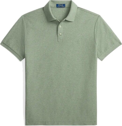 Polo Ralph Lauren Custom Slim Fit Honeycomb Mesh Polo Green L Polo Ralph Lauren Custom Slim Fit Honeycomb Mesh Polo Green L