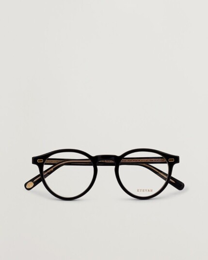 Eyevan 7285 Puerto Glasses Black Eyevan 7285 Puerto Glasses Black