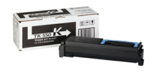 Kyocera TK-550K Tonerkassett sort Kyocera TK-550K Tonerkassett sort