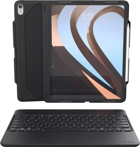 ZAGG Rugged book go for iPad Pro 11", nordisk layout, svart