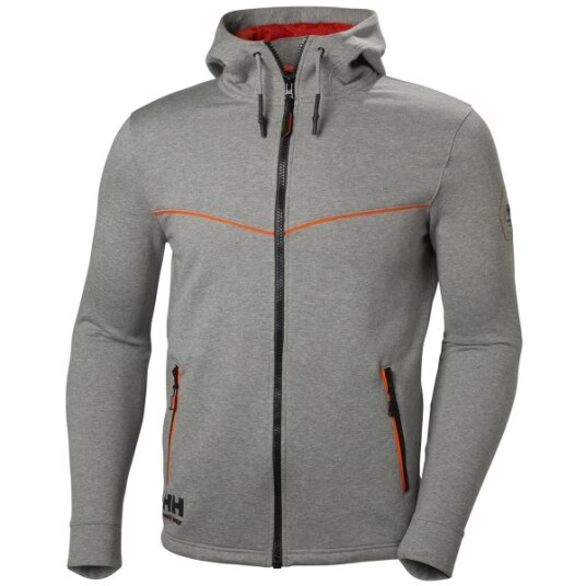 Helly Hansen Workwear Chelsea Evolution 79197-930 Hettegenser grå/oransje Grå/Oransje, Klær