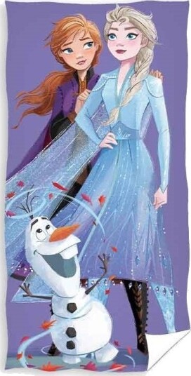 Disney Frost Elsa Og Anna Badehåndklæde 100 Procent Bomuld Disney Frost Elsa Og Anna Badehåndklæde 100 Procent Bomuld