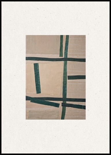 Muted Gridlines Plakat / 100x150cm Muted Gridlines Plakat / 100x150cm
