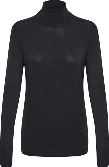 Kaffe Astrid Roll Neck   Black   XL