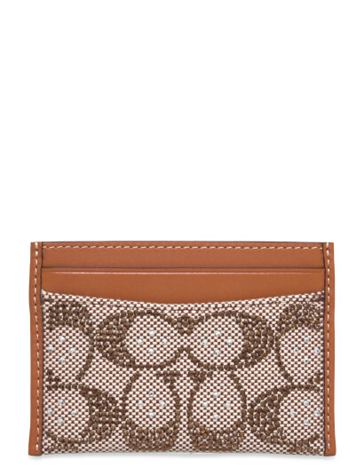 Coach Essential Card Case - Brown - ONE SIZE Coach Essential Card Case - Brown - ONE SIZE
