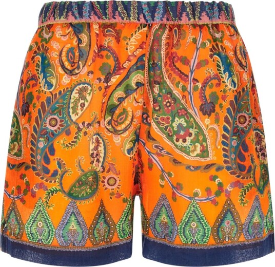 Etro, Dame, Shorts, Flerfarget, S,