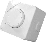 Flexit Trinnløs hastighetsregulator 0,5A, Hvit