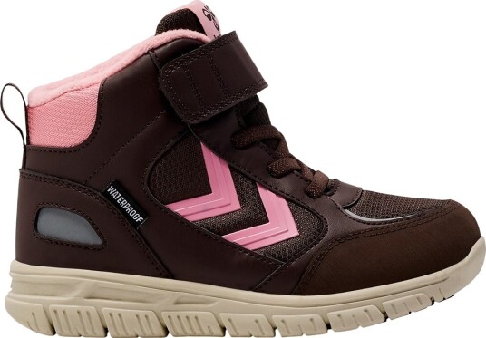 Hummel Vintersko - X-Light 2.0 Mid Tex Jr - Java - Hummel - 31 - Vinterstøvler Beige Brun Rosa