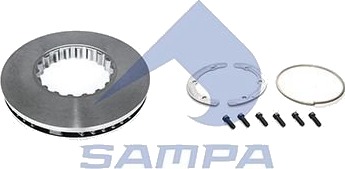 SAMPA 036.102A Bremseskive